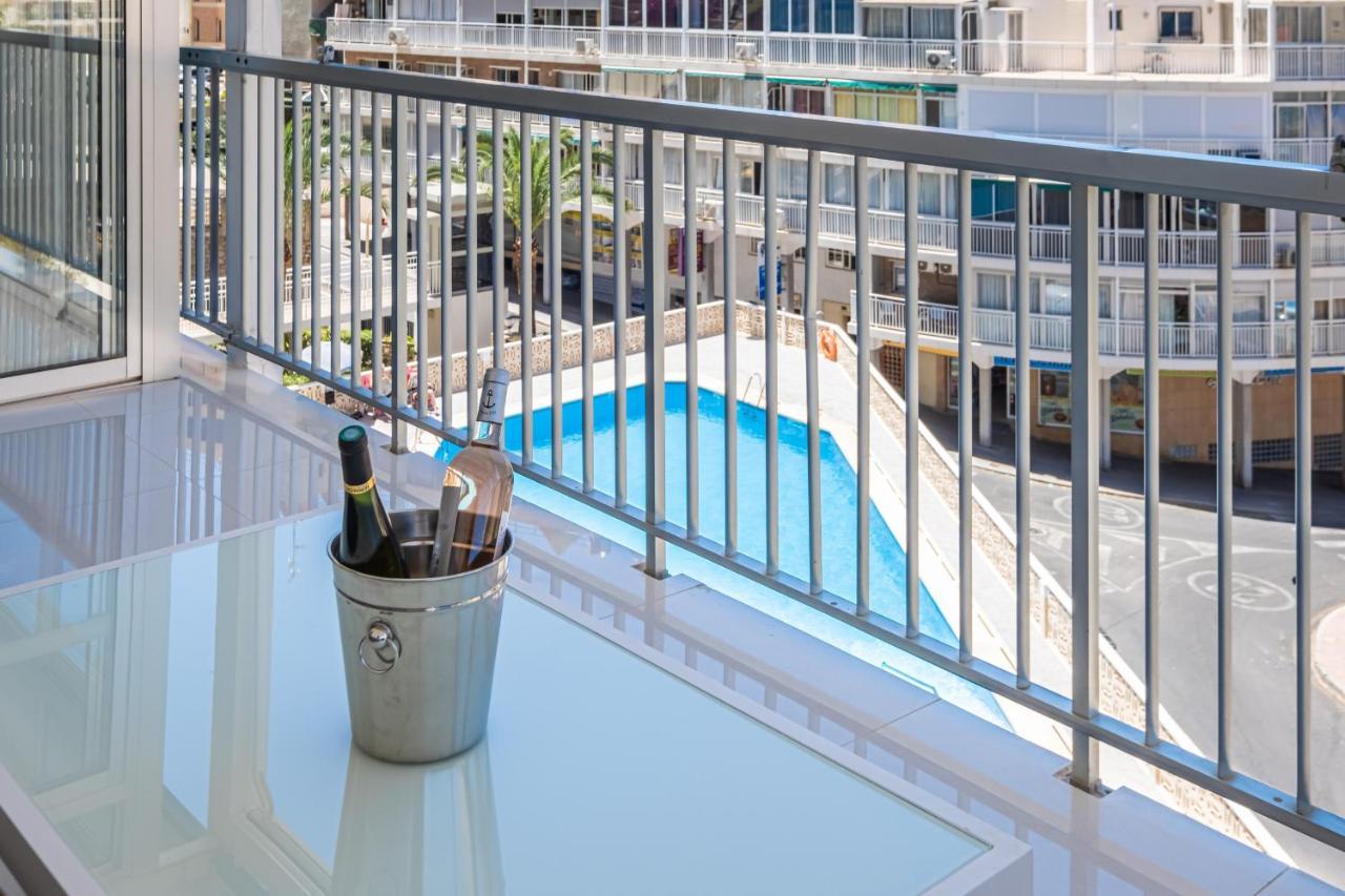 La Perla Benidorm Apartment Seaview & Pool Levante Beach Екстериор снимка