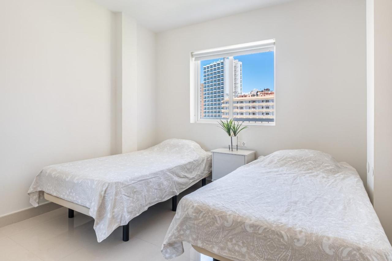 La Perla Benidorm Apartment Seaview & Pool Levante Beach Екстериор снимка