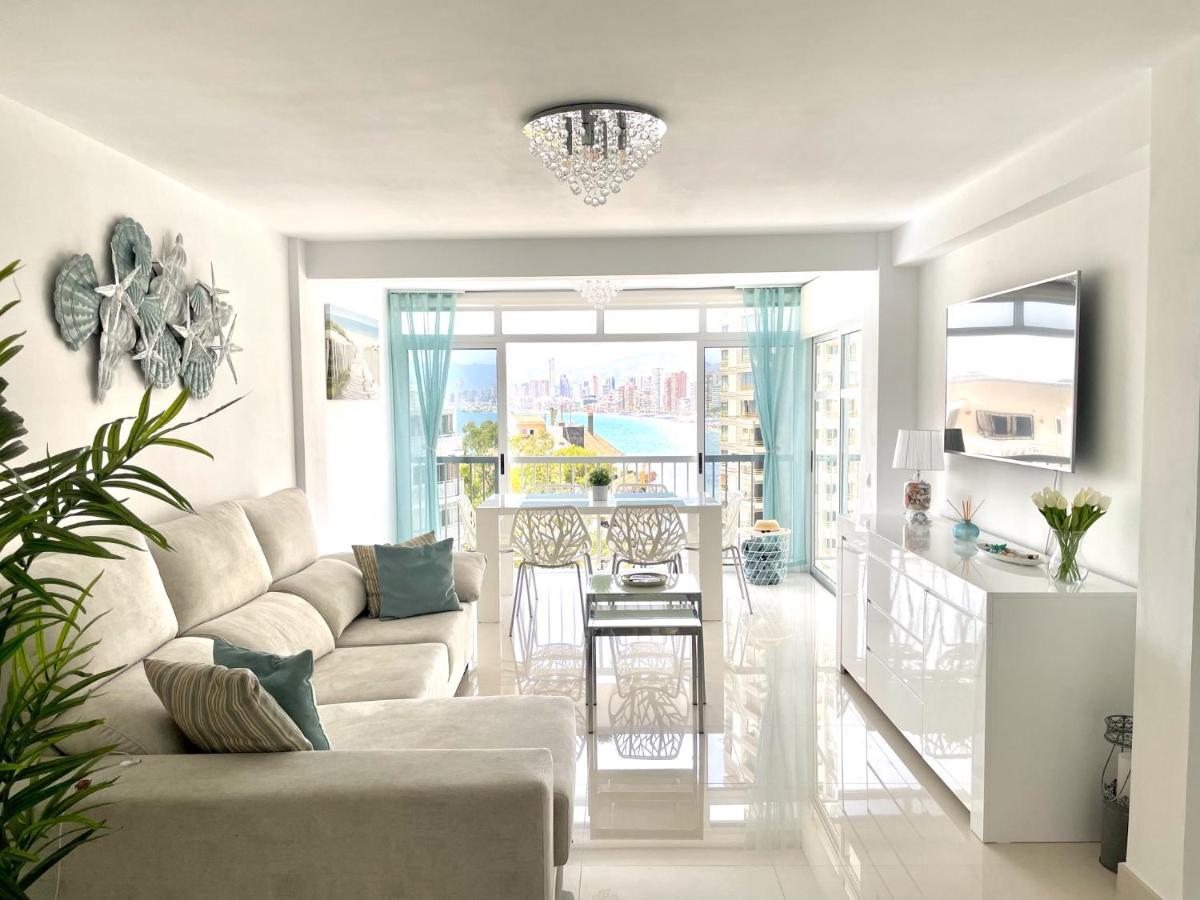 La Perla Benidorm Apartment Seaview & Pool Levante Beach Екстериор снимка