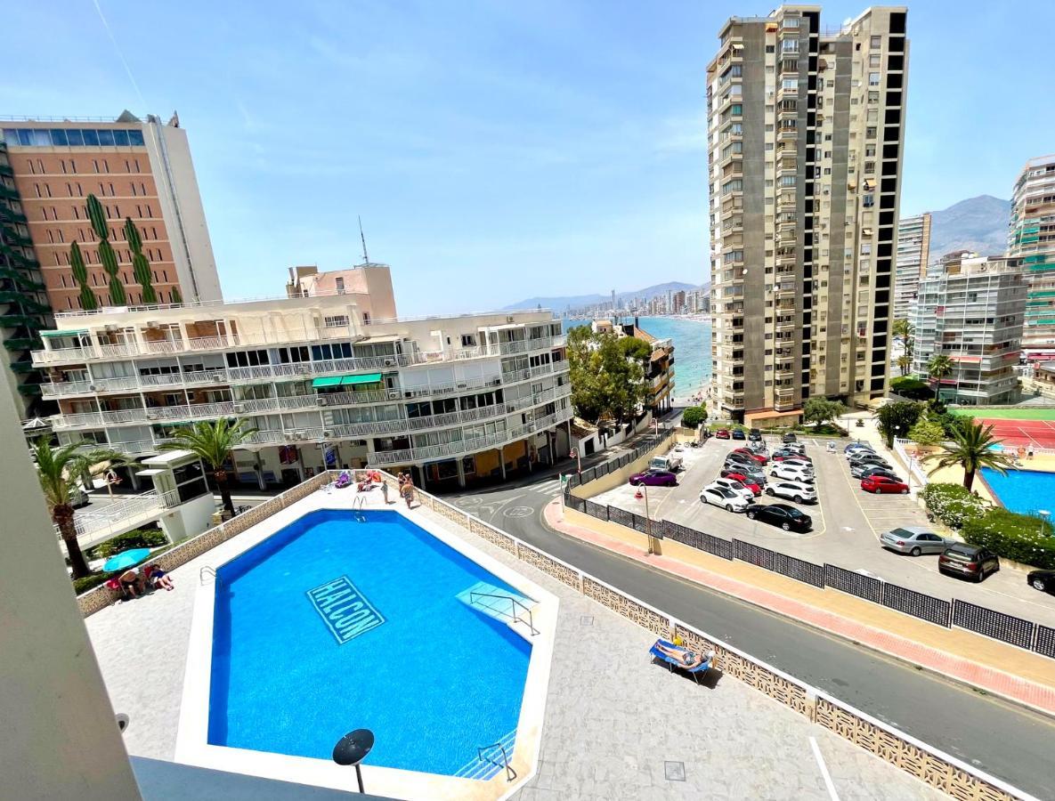 La Perla Benidorm Apartment Seaview & Pool Levante Beach Екстериор снимка