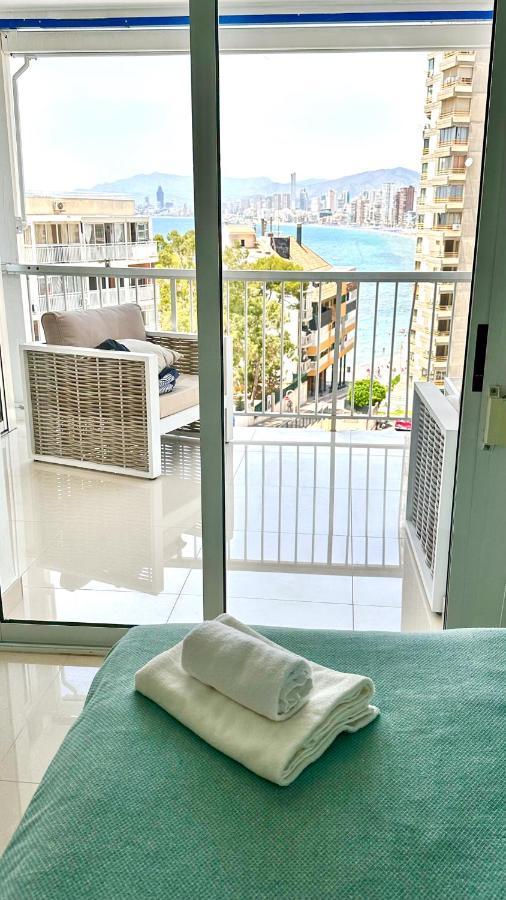 La Perla Benidorm Apartment Seaview & Pool Levante Beach Екстериор снимка
