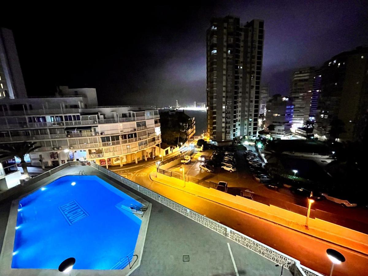 La Perla Benidorm Apartment Seaview & Pool Levante Beach Екстериор снимка