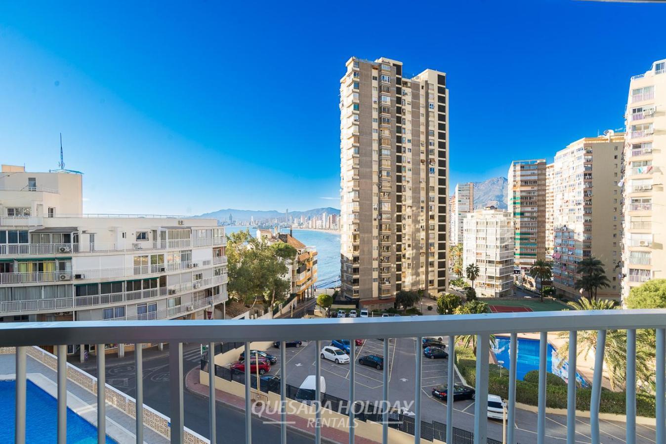 La Perla Benidorm Apartment Seaview & Pool Levante Beach Екстериор снимка