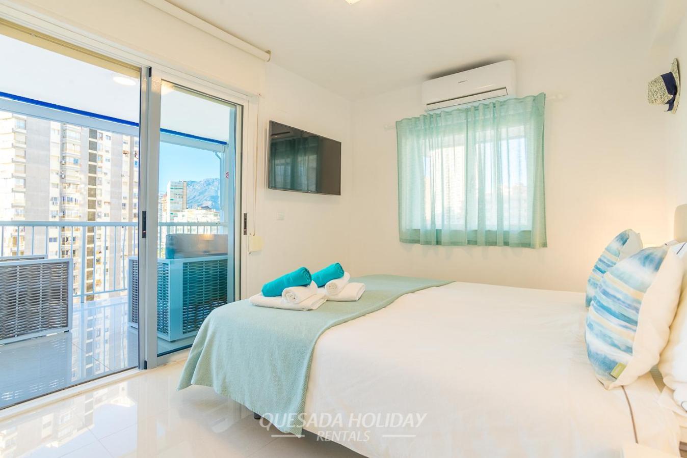 La Perla Benidorm Apartment Seaview & Pool Levante Beach Екстериор снимка