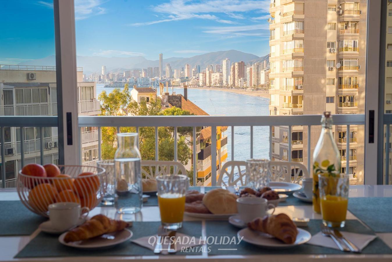 La Perla Benidorm Apartment Seaview & Pool Levante Beach Екстериор снимка