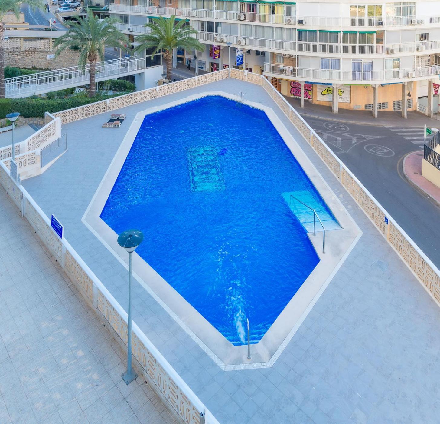 La Perla Benidorm Apartment Seaview & Pool Levante Beach Екстериор снимка